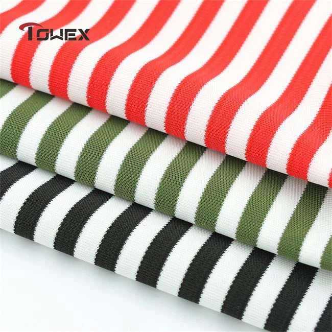 Tessili Reżistenti tas-Sikkina Striped Pattern